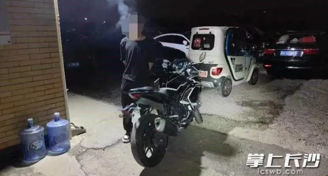 酒后開摩托也涉嫌酒駕！長沙交警：不要心存僥幸